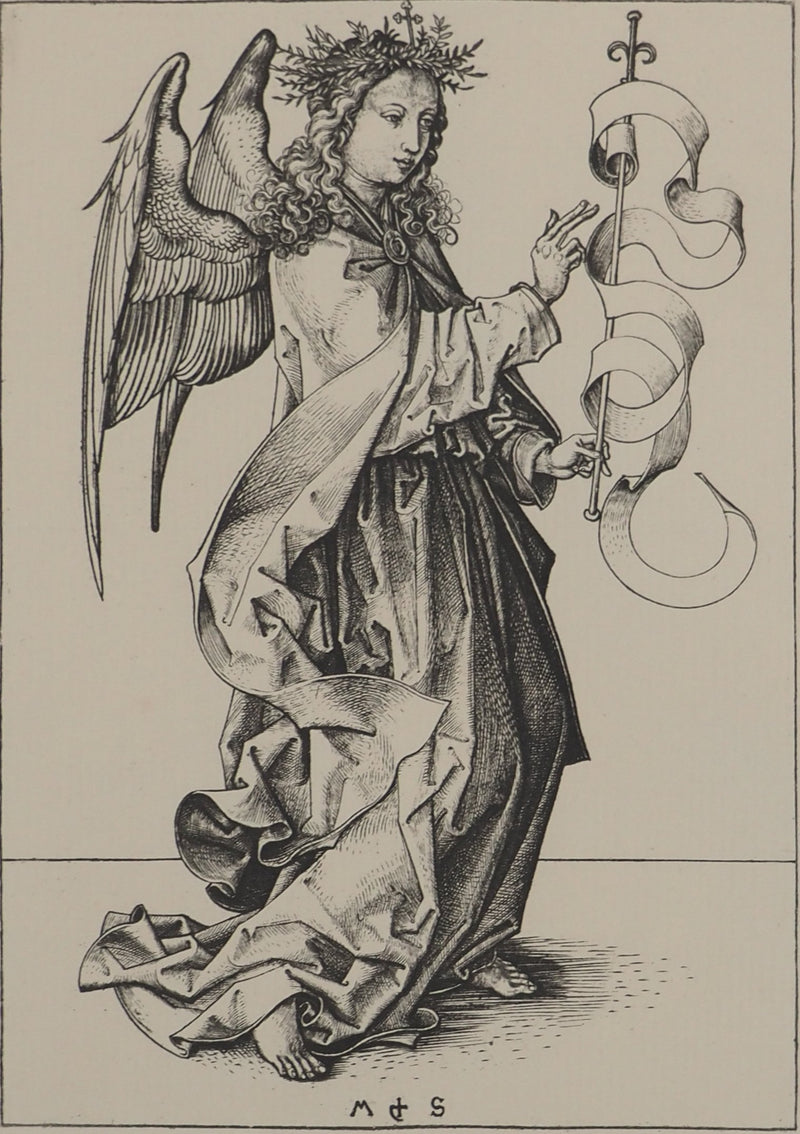 Martin SCHONGAUER : Martin SCHONGAUER (1430/50-1491), Gravure originale (photo de détail 3) - Crédit photo : Galerie Art.Paris