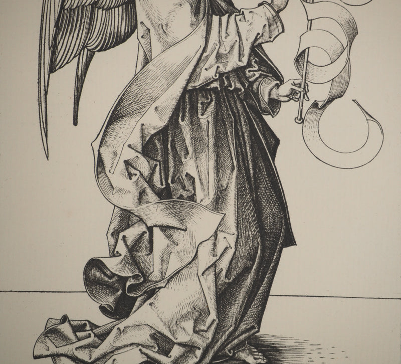Martin SCHONGAUER : Martin SCHONGAUER (1430/50-1491), Gravure originale (photo de détail 5) - Crédit photo : Galerie Art.Paris