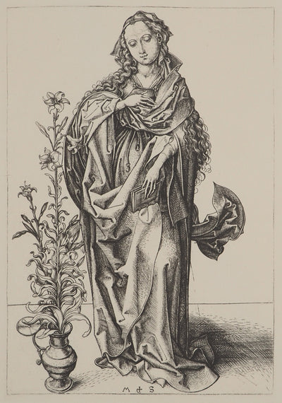 Martin SCHONGAUER : Martin SCHONGAUER (1430/50-1491), Gravure originale (photo de détail 3) - Crédit photo : Galerie Art.Paris