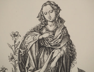 Martin SCHONGAUER : Martin SCHONGAUER (1430/50-1491), Gravure originale (photo de détail 4) - Crédit photo : Galerie Art.Paris