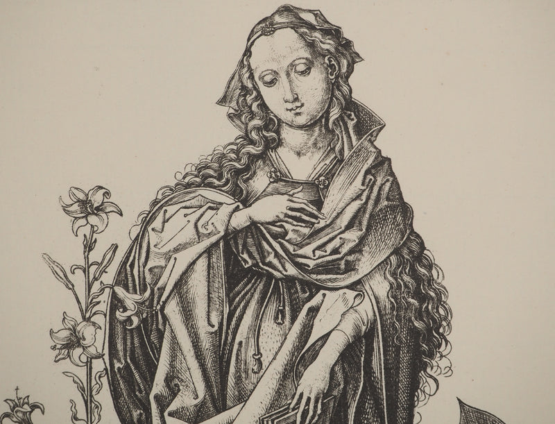 Martin SCHONGAUER : Martin SCHONGAUER (1430/50-1491), Gravure originale (photo de détail 4) - Crédit photo : Galerie Art.Paris