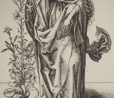Martin SCHONGAUER : Martin SCHONGAUER (1430/50-1491), Gravure originale (photo de détail 5) - Crédit photo : Galerie Art.Paris