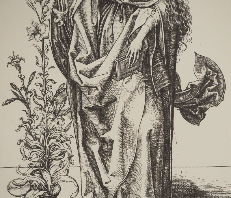 Martin SCHONGAUER : Martin SCHONGAUER (1430/50-1491), Gravure originale (photo de détail 5) - Crédit photo : Galerie Art.Paris