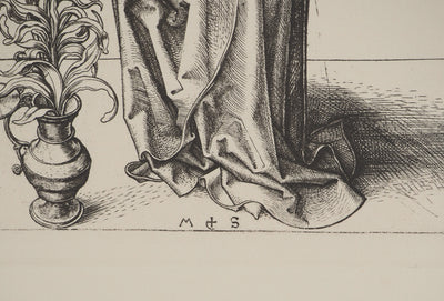 Martin SCHONGAUER : Martin SCHONGAUER (1430/50-1491), Gravure originale (photo de détail 2) - Crédit photo : Galerie Art.Paris