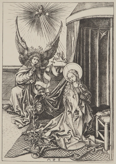 Martin SCHONGAUER : Martin SCHONGAUER (1430/50-1491), Gravure originale (photo de détail 3) - Crédit photo : Galerie Art.Paris