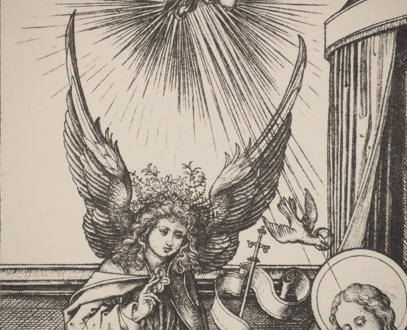 Martin SCHONGAUER : Martin SCHONGAUER (1430/50-1491), Gravure originale (photo de détail 4) - Crédit photo : Galerie Art.Paris