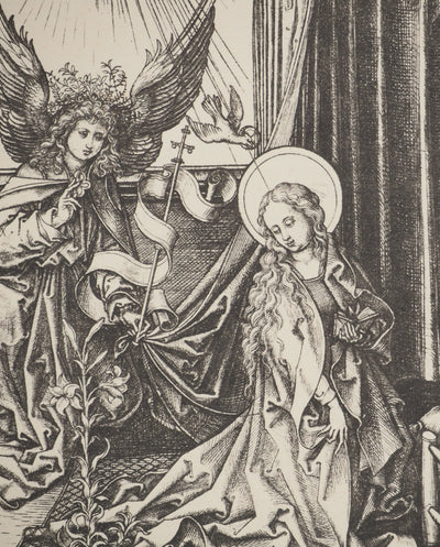 Martin SCHONGAUER : Martin SCHONGAUER (1430/50-1491), Gravure originale (photo de détail 5) - Crédit photo : Galerie Art.Paris