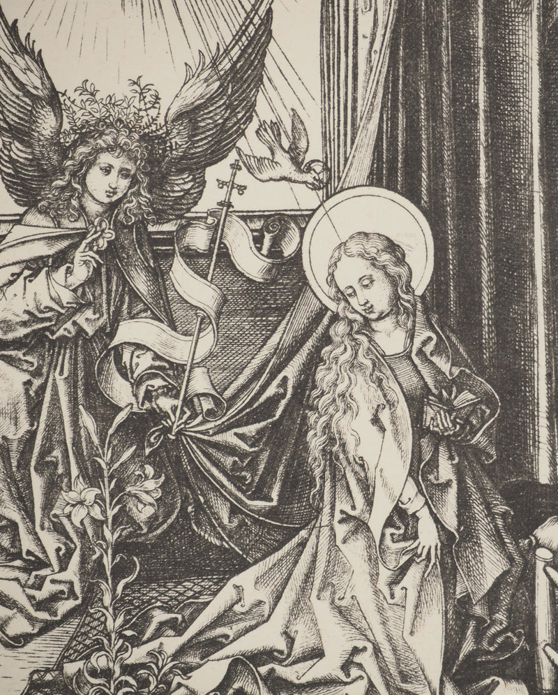 Martin SCHONGAUER : Martin SCHONGAUER (1430/50-1491), Gravure originale (photo de détail 5) - Crédit photo : Galerie Art.Paris