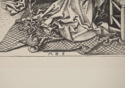Martin SCHONGAUER : Martin SCHONGAUER (1430/50-1491), Gravure originale (photo de détail 2) - Crédit photo : Galerie Art.Paris