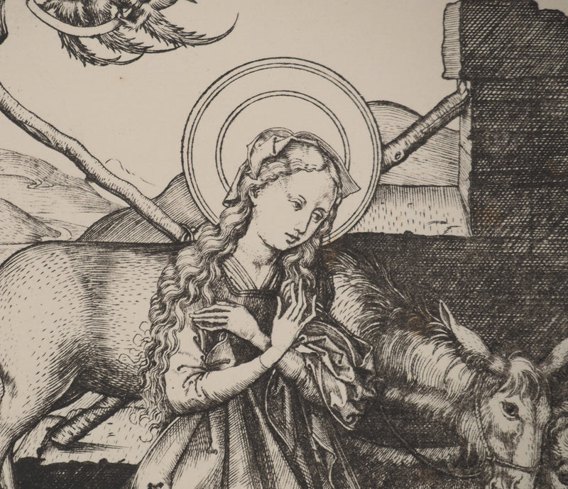 Martin SCHONGAUER : Martin SCHONGAUER (1430/50-1491), Gravure originale (photo de détail 4) - Crédit photo : Galerie Art.Paris