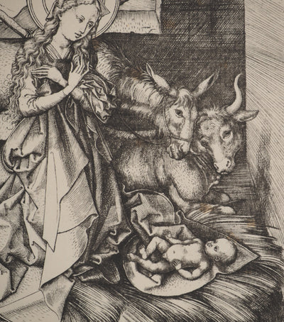 Martin SCHONGAUER : Martin SCHONGAUER (1430/50-1491), Gravure originale (photo de détail 5) - Crédit photo : Galerie Art.Paris