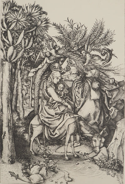 Martin SCHONGAUER : Martin SCHONGAUER (1430/50-1491), Gravure originale (photo de détail 3) - Crédit photo : Galerie Art.Paris
