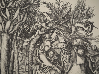 Martin SCHONGAUER : Martin SCHONGAUER (1430/50-1491), Gravure originale (photo de détail 4) - Crédit photo : Galerie Art.Paris