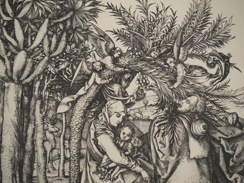Martin SCHONGAUER : Martin SCHONGAUER (1430/50-1491), Gravure originale (photo de détail 4) - Crédit photo : Galerie Art.Paris