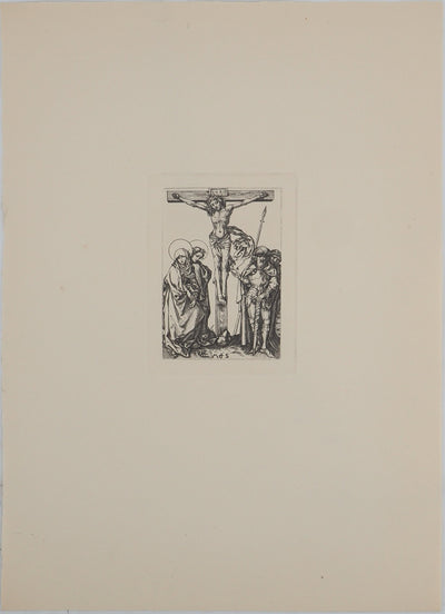 Martin SCHONGAUER : Martin SCHONGAUER (1430/50-1491), Gravure originale (vue générale) - Crédit photo : Galerie Art.Paris