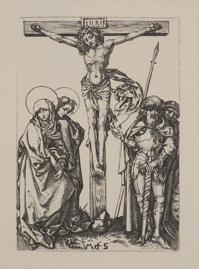 Martin SCHONGAUER : Martin SCHONGAUER (1430/50-1491), Gravure originale (photo de détail 3) - Crédit photo : Galerie Art.Paris