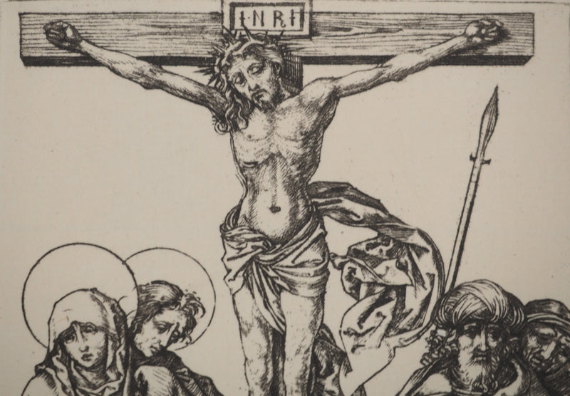 Martin SCHONGAUER : Martin SCHONGAUER (1430/50-1491), Gravure originale (photo de détail 4) - Crédit photo : Galerie Art.Paris