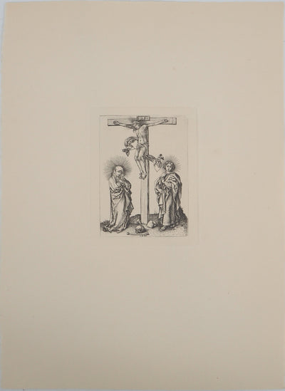 Martin SCHONGAUER : Martin SCHONGAUER (1430/50-1491), Gravure originale (vue générale) - Crédit photo : Galerie Art.Paris