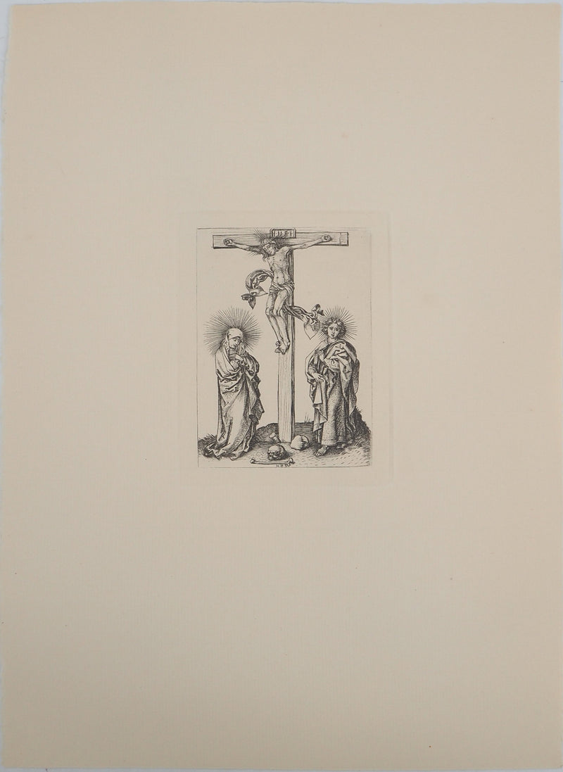Martin SCHONGAUER : Martin SCHONGAUER (1430/50-1491), Gravure originale (vue générale) - Crédit photo : Galerie Art.Paris