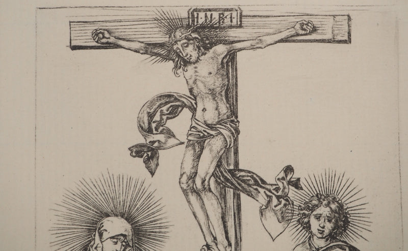 Martin SCHONGAUER : Martin SCHONGAUER (1430/50-1491), Gravure originale (photo de détail 4) - Crédit photo : Galerie Art.Paris
