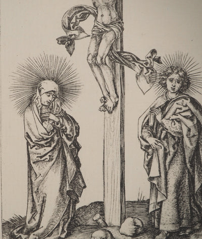 Martin SCHONGAUER : Martin SCHONGAUER (1430/50-1491), Gravure originale (photo de détail 5) - Crédit photo : Galerie Art.Paris