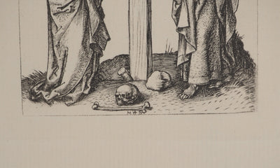 Martin SCHONGAUER : Martin SCHONGAUER (1430/50-1491), Gravure originale (photo de détail 2) - Crédit photo : Galerie Art.Paris