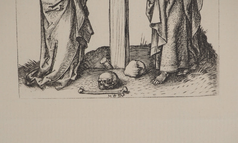 Martin SCHONGAUER : Martin SCHONGAUER (1430/50-1491), Gravure originale (photo de détail 2) - Crédit photo : Galerie Art.Paris