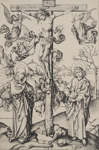 Martin SCHONGAUER : Martin SCHONGAUER (1430/50-1491), Gravure originale (photo de détail 3) - Crédit photo : Galerie Art.Paris