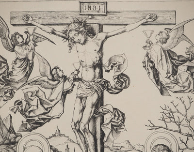 Martin SCHONGAUER : Martin SCHONGAUER (1430/50-1491), Gravure originale (photo de détail 4) - Crédit photo : Galerie Art.Paris
