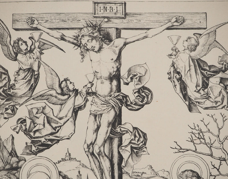 Martin SCHONGAUER : Martin SCHONGAUER (1430/50-1491), Gravure originale (photo de détail 4) - Crédit photo : Galerie Art.Paris