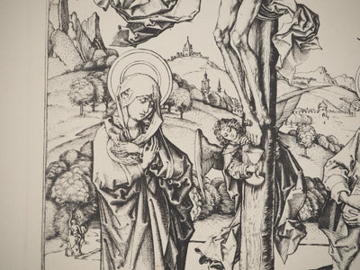 Martin SCHONGAUER : Martin SCHONGAUER (1430/50-1491), Gravure originale (photo de détail 5) - Crédit photo : Galerie Art.Paris