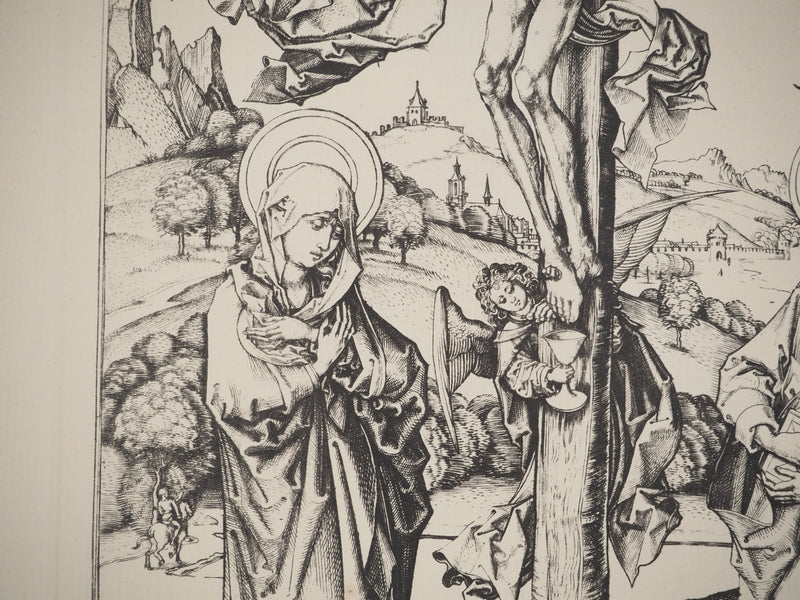Martin SCHONGAUER : Martin SCHONGAUER (1430/50-1491), Gravure originale (photo de détail 5) - Crédit photo : Galerie Art.Paris