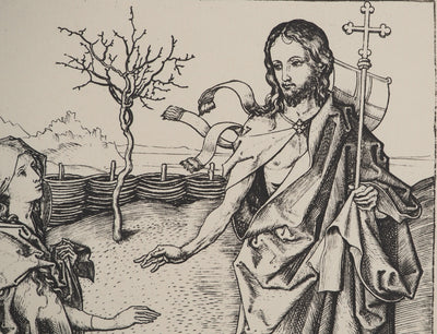 Martin SCHONGAUER : Martin SCHONGAUER (1430/50-1491), Gravure originale (photo de détail 4) - Crédit photo : Galerie Art.Paris