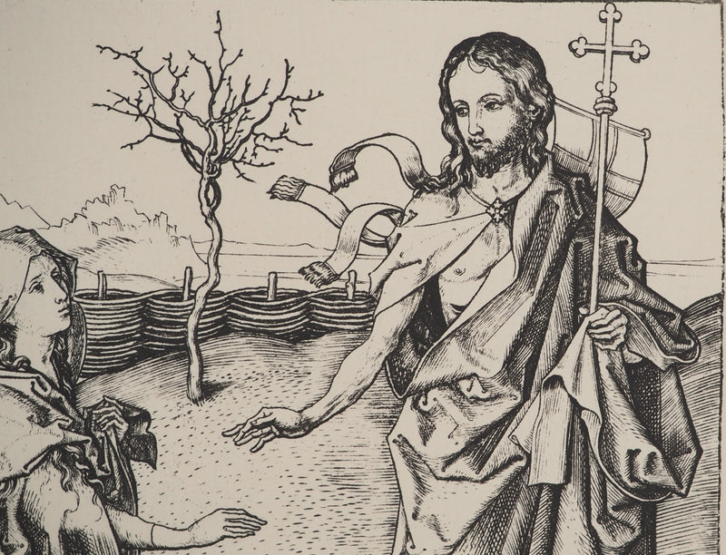 Martin SCHONGAUER : Martin SCHONGAUER (1430/50-1491), Gravure originale (photo de détail 4) - Crédit photo : Galerie Art.Paris