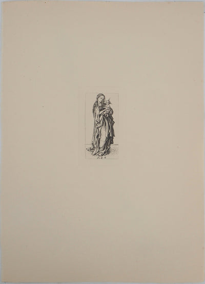 Martin SCHONGAUER : Martin SCHONGAUER (1430/50-1491), Gravure originale (vue générale) - Crédit photo : Galerie Art.Paris