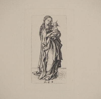 Martin SCHONGAUER : Martin SCHONGAUER (1430/50-1491), Gravure originale (photo de détail 3) - Crédit photo : Galerie Art.Paris