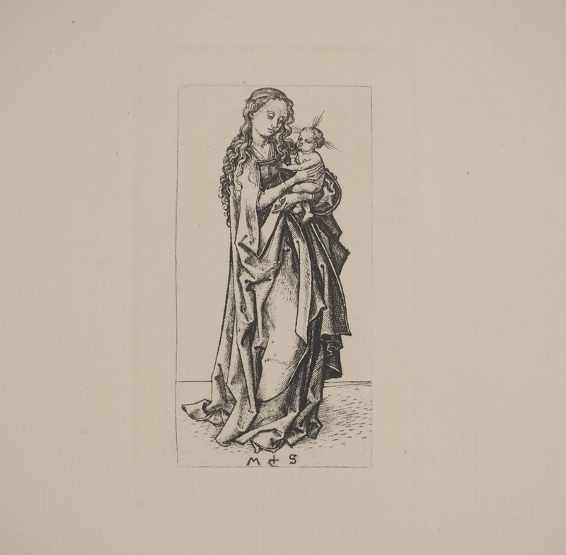 Martin SCHONGAUER : Martin SCHONGAUER (1430/50-1491), Gravure originale (photo de détail 3) - Crédit photo : Galerie Art.Paris