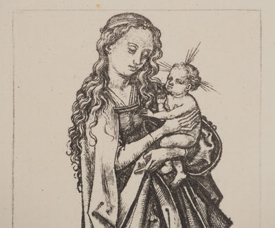 Martin SCHONGAUER : Martin SCHONGAUER (1430/50-1491), Gravure originale (photo de détail 4) - Crédit photo : Galerie Art.Paris