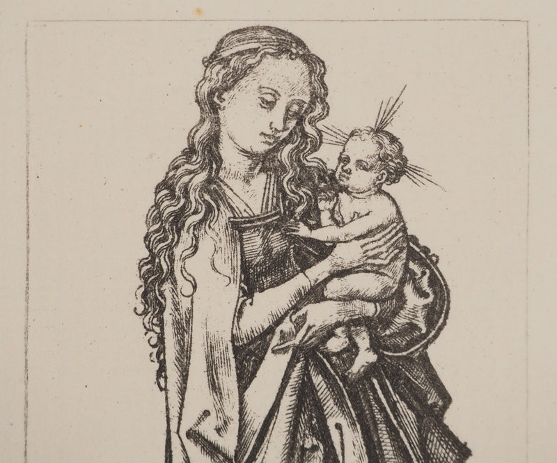 Martin SCHONGAUER : Martin SCHONGAUER (1430/50-1491), Gravure originale (photo de détail 4) - Crédit photo : Galerie Art.Paris
