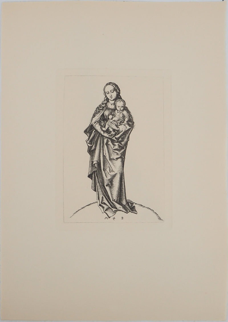 Martin SCHONGAUER : Martin SCHONGAUER (1430/50-1491), Gravure originale (vue générale) - Crédit photo : Galerie Art.Paris