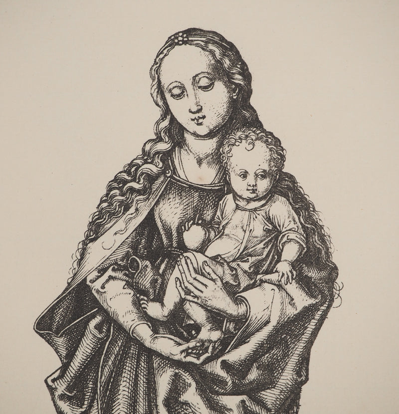 Martin SCHONGAUER : Martin SCHONGAUER (1430/50-1491), Gravure originale (photo de détail 4) - Crédit photo : Galerie Art.Paris