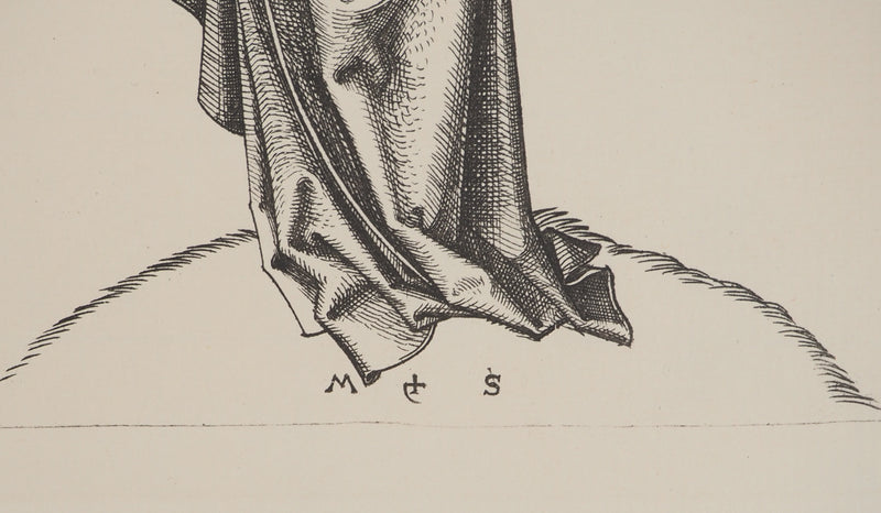Martin SCHONGAUER : Martin SCHONGAUER (1430/50-1491), Gravure originale (photo de détail 2) - Crédit photo : Galerie Art.Paris