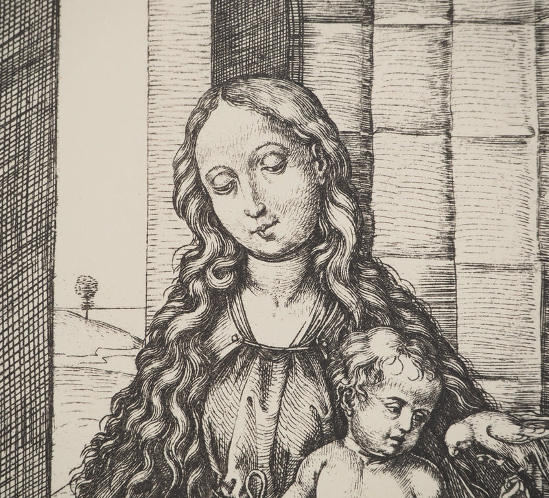 Martin SCHONGAUER : Martin SCHONGAUER (1430/50-1491), Gravure originale (photo de détail 4) - Crédit photo : Galerie Art.Paris
