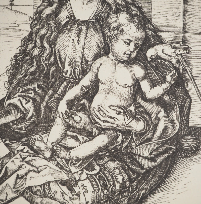 Martin SCHONGAUER : Martin SCHONGAUER (1430/50-1491), Gravure originale (photo de détail 5) - Crédit photo : Galerie Art.Paris