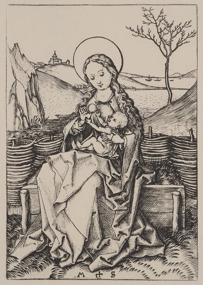 Martin SCHONGAUER : Martin SCHONGAUER (1430/50-1491), Gravure originale (photo de détail 3) - Crédit photo : Galerie Art.Paris
