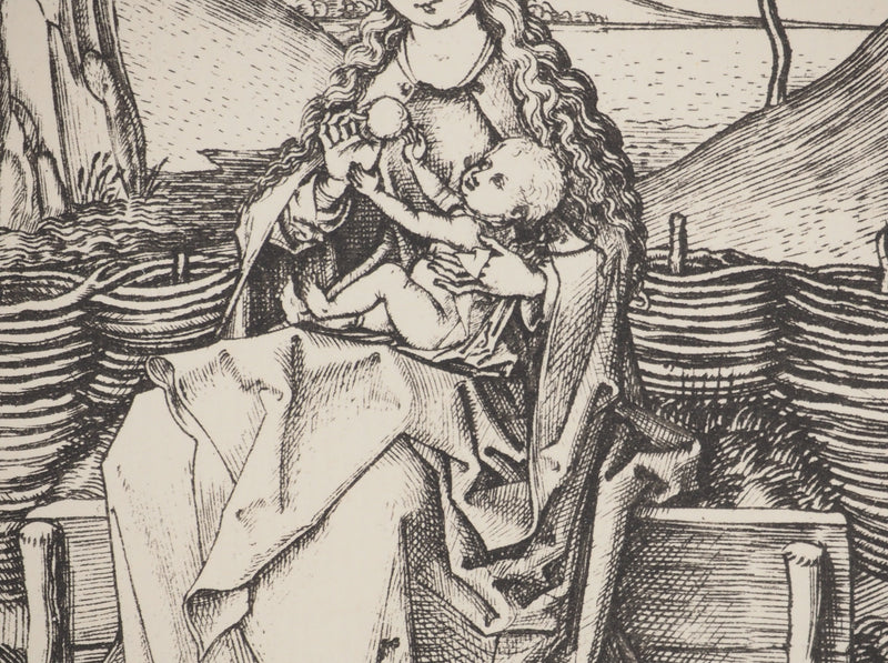 Martin SCHONGAUER : Martin SCHONGAUER (1430/50-1491), Gravure originale (photo de détail 5) - Crédit photo : Galerie Art.Paris