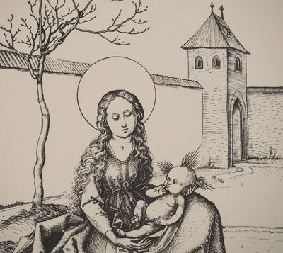 Martin SCHONGAUER : Martin SCHONGAUER (1430/50-1491), Gravure originale (photo de détail 4) - Crédit photo : Galerie Art.Paris