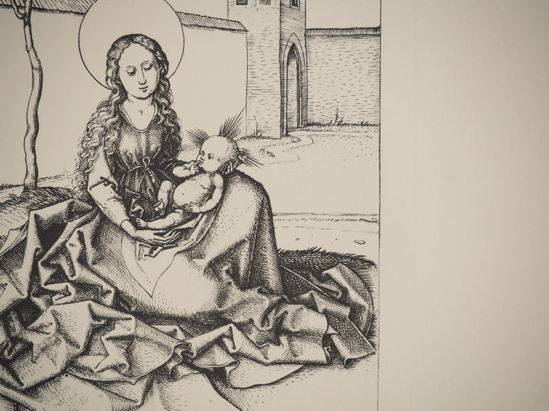 Martin SCHONGAUER : Martin SCHONGAUER (1430/50-1491), Gravure originale (photo de détail 5) - Crédit photo : Galerie Art.Paris