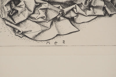 Martin SCHONGAUER : Martin SCHONGAUER (1430/50-1491), Gravure originale (photo de détail 2) - Crédit photo : Galerie Art.Paris