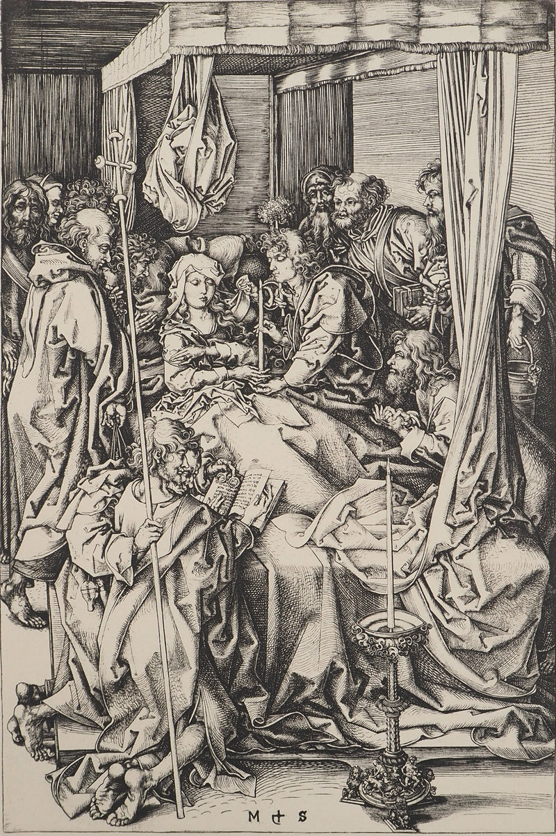 Martin SCHONGAUER : Martin SCHONGAUER (1430/50-1491), Gravure originale (photo de détail 3) - Crédit photo : Galerie Art.Paris